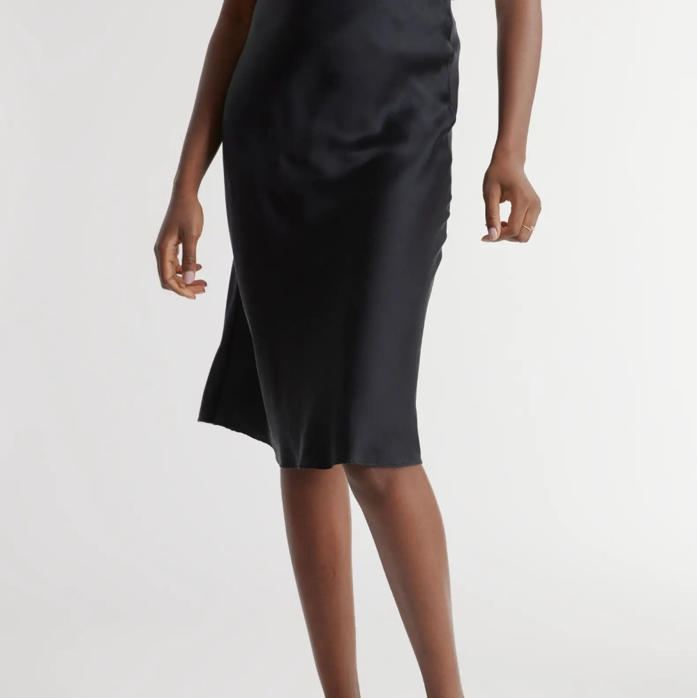 100% silk washable slip skirt